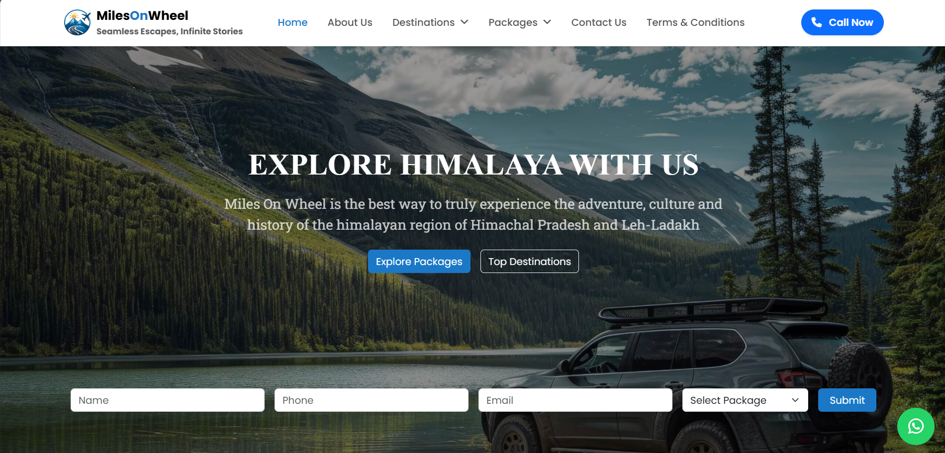 milesonwheel-landing-page
